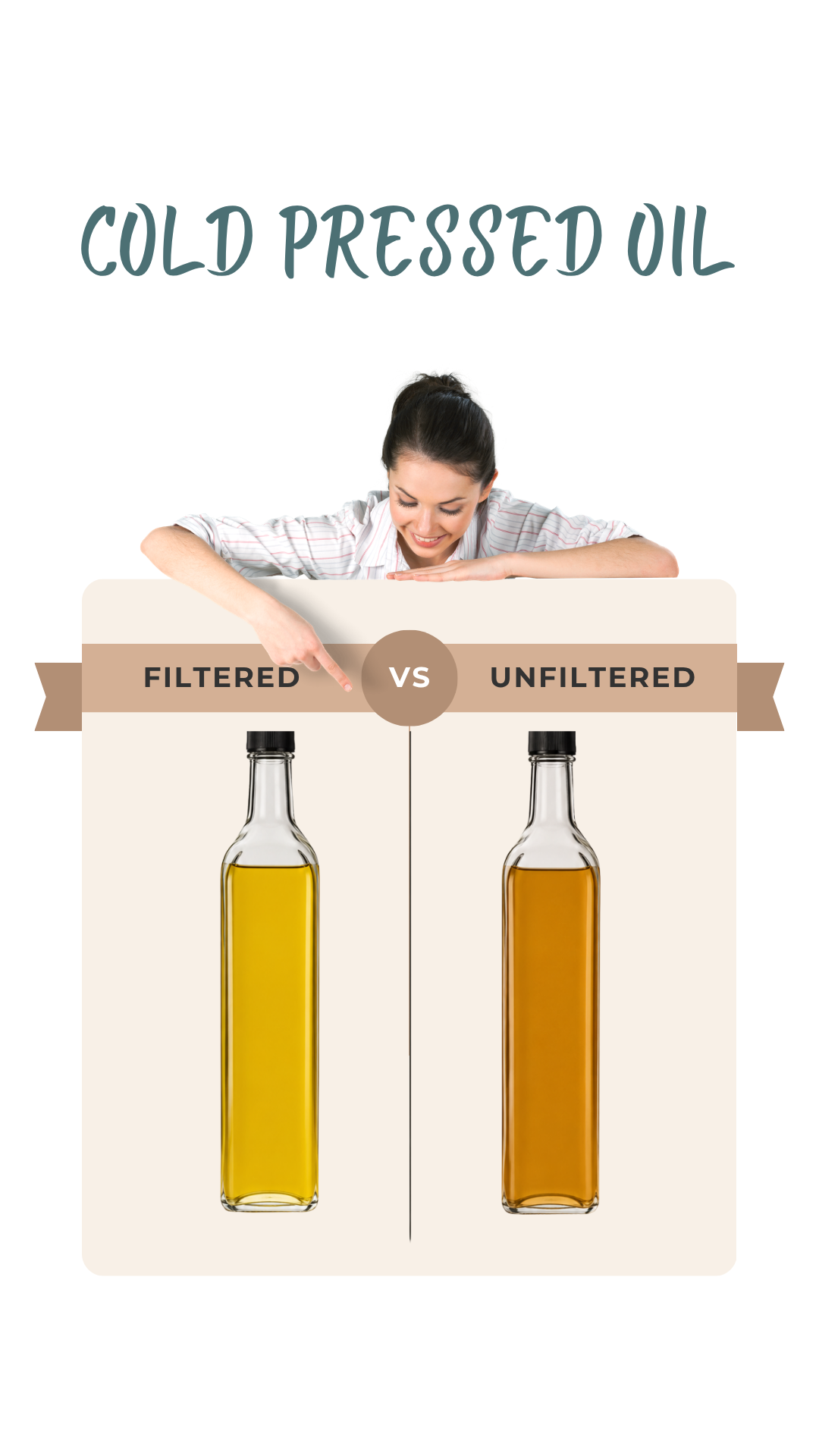 Advantages of filtered organic cold pressed oil